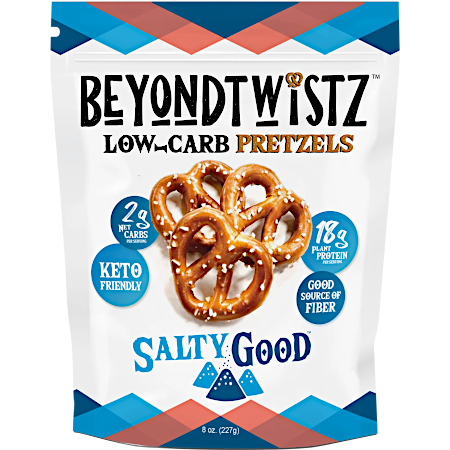 Keto-friendly Pretzel Snacks - BeyondTwistz Salty Good